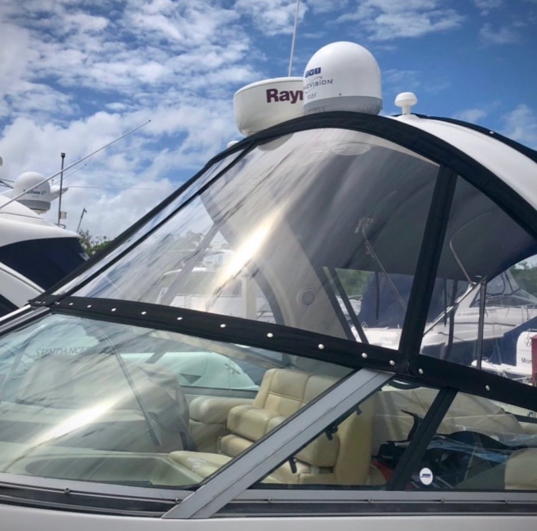 Custom Canvas Enclosure Installation