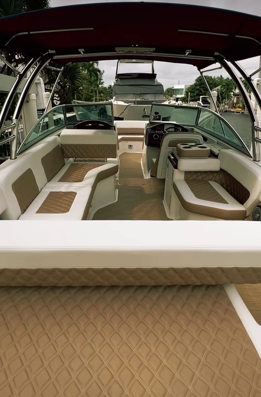 Complete Cockpit Interior Refit with Bimini Top